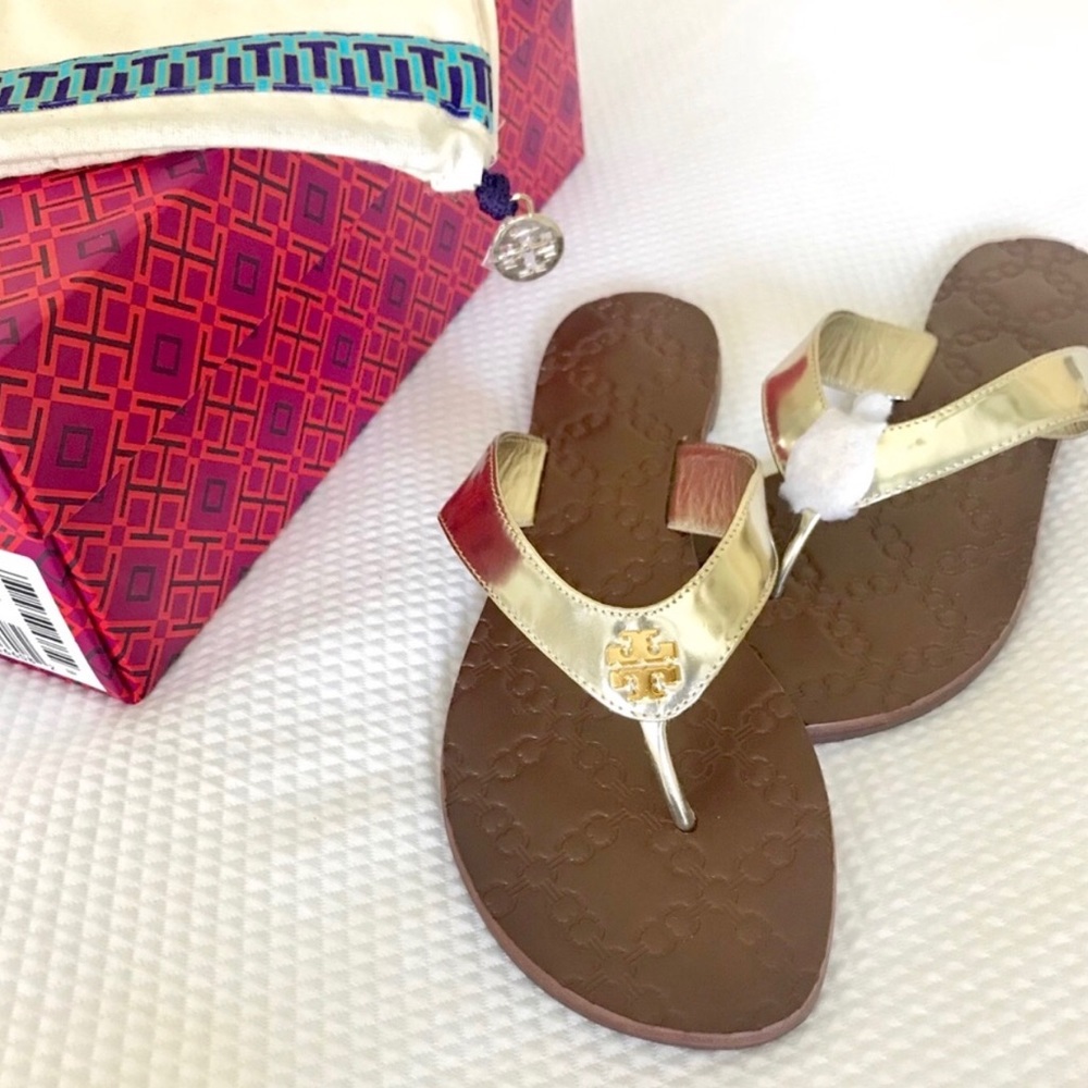 💯 Authentic Tory Burch ~ Monroe Thong Sandal